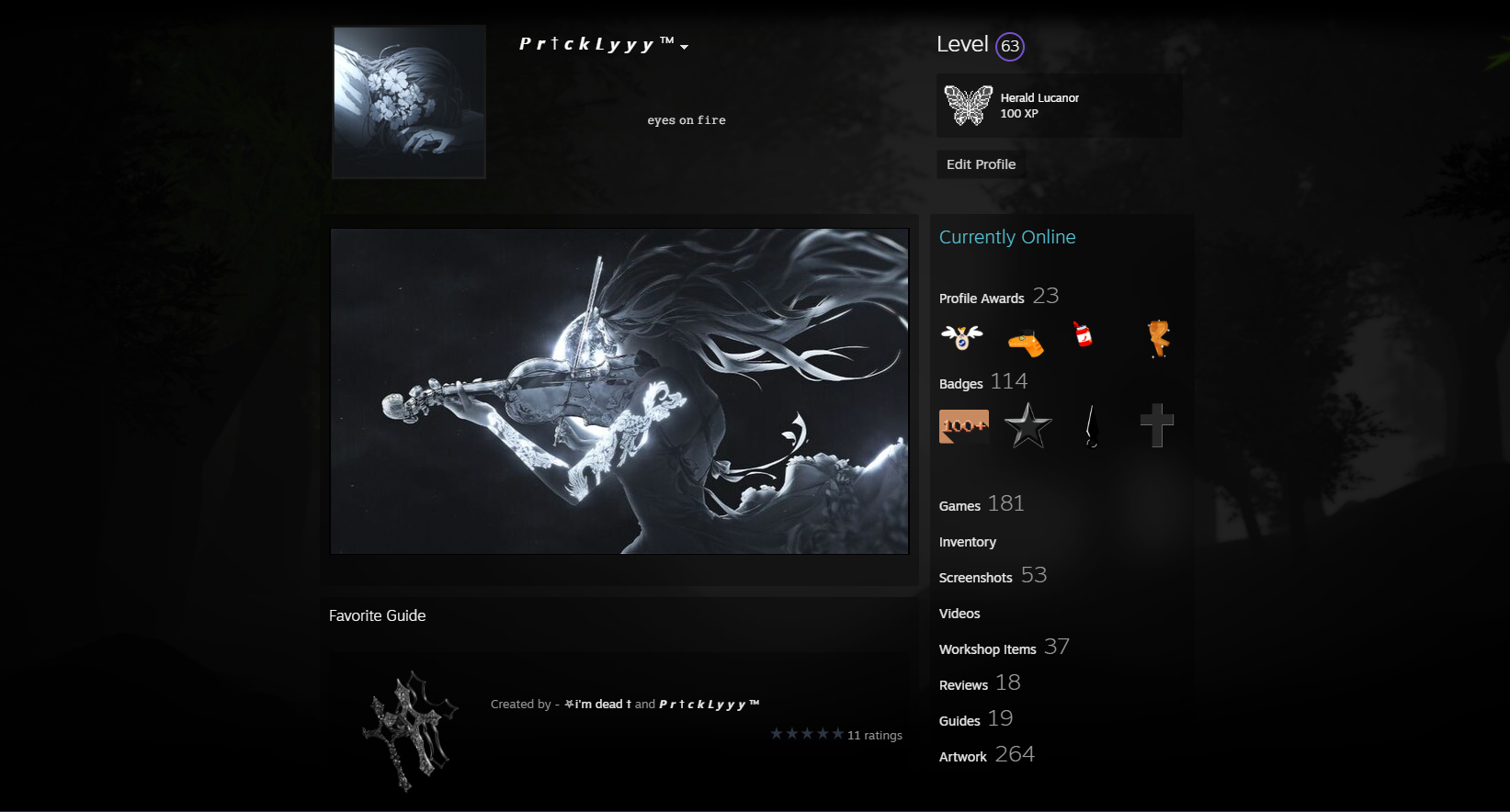 Aesthetic Steam Profile By Pr1ckLyyy On DeviantArt aesthetic-steam-profile-by-pr1cklyyy-on-deviantart