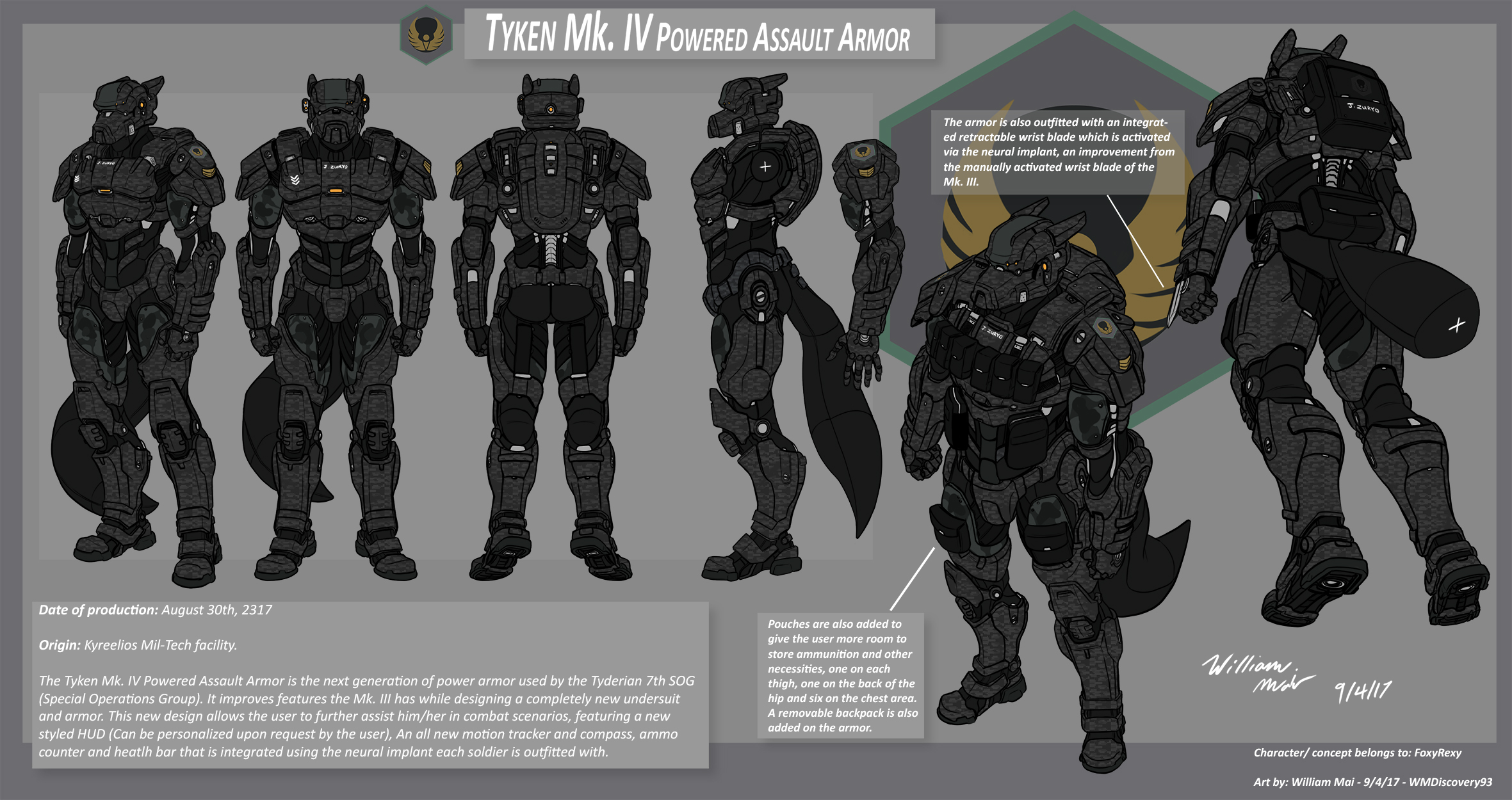 [C] Tyken Mk.IV Powered Assault Armor