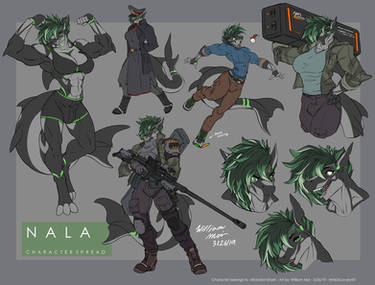 [C] Nala - Character Spread Sheet - ARandomShark