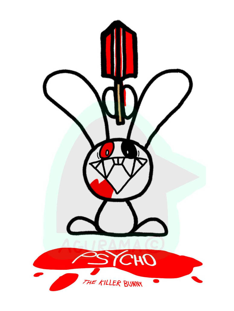 Psycho the killer bunny by Agurama on DeviantArt
