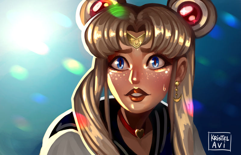 Sailor Moon Redraw by KristelAvi on DeviantArt