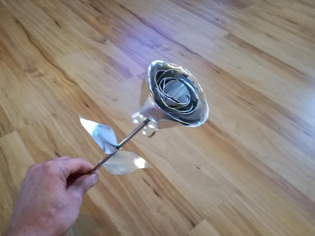 Metal Rose (first try)