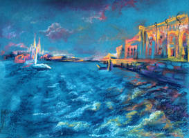 Night in St. Petersburg