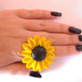 Sunflower ring