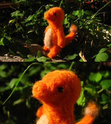 Needle Felted Charmander