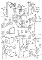 Oxford Architecture Sketch 2