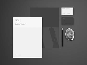 Minimal Overhead Stationery Mockup