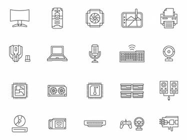 Computer Upgrade Icons