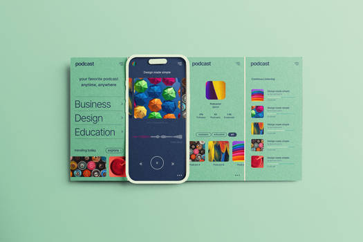 Paper Mobile App Mockup