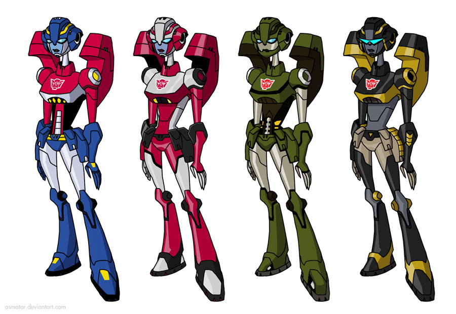 TFA: Team Arcee by Osmatar on DeviantArt TFA: Team Arcee by Osmatar on DeviantArt