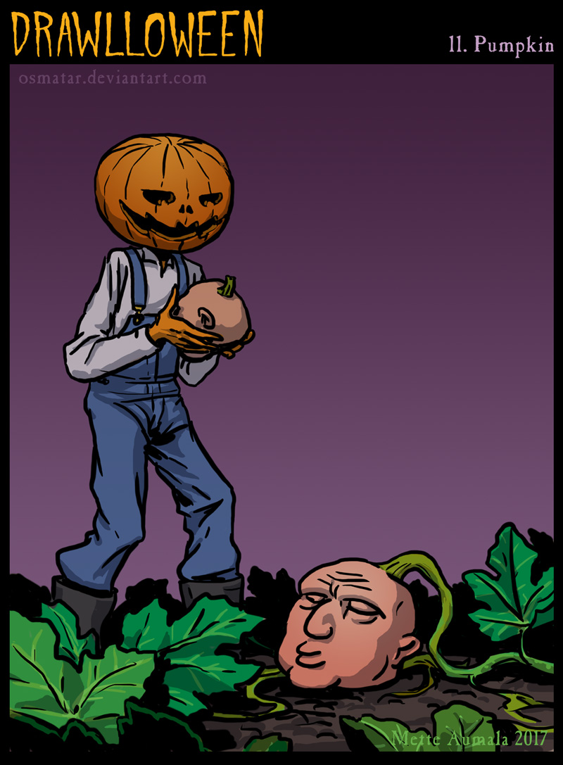 Drawlloween: Pumpkin