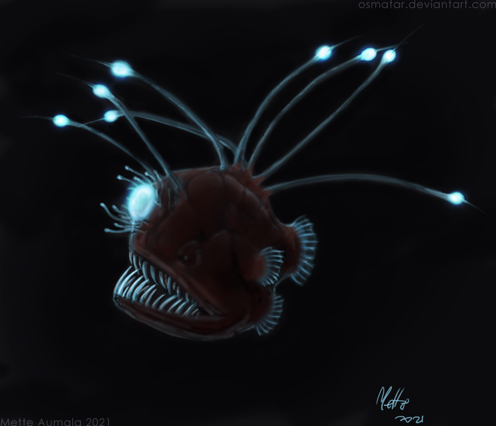 Specter Fish Spectember: Beholder fish by Osmatar on DeviantArt