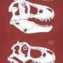 MesoZooic: Big Tyrannosaurus Face-off