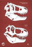 MesoZooic: Big Tyrannosaurus Face-off