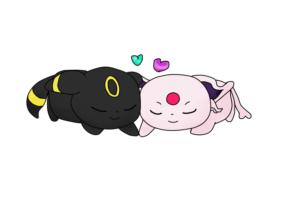 Umbreon Espeon by Darkniel42 on DeviantArt