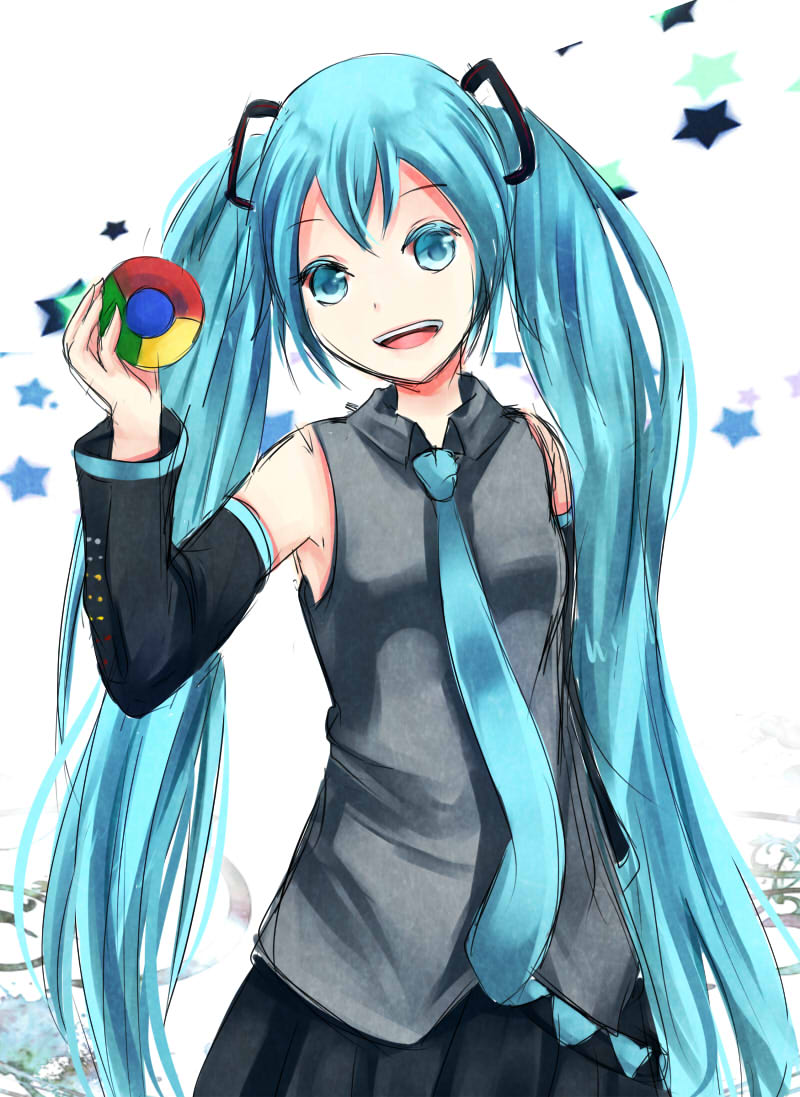 Hatsune Miku Google Chrome