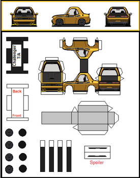 Dodge Challenger T/A - 3/4