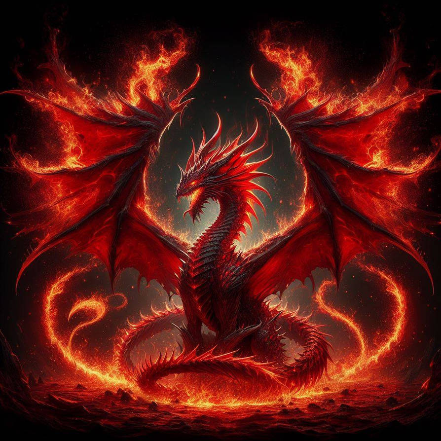 Ancient Red Dragon, Dungeons and Dragons by mrxcharles on DeviantArt