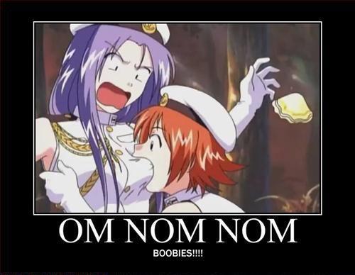 On Nom Nom - Demotivational