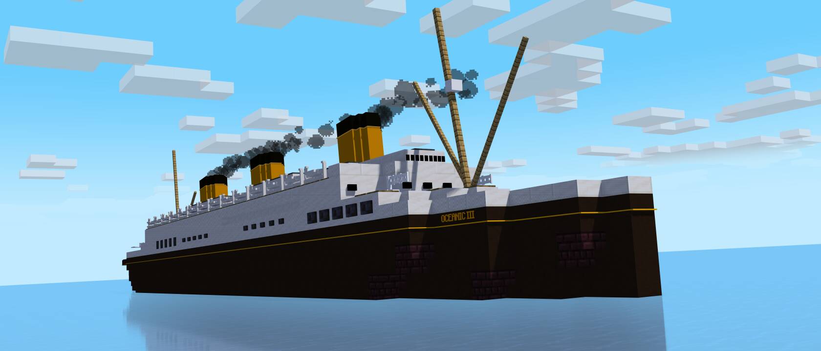 Oceanic 3 Model Oceanic III (The Ocean liner was never sailed) by Fox-Adrian-Benedict ...