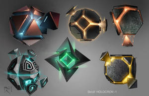 Scrull Holocron_prop concepts_X-Men Fierry Phoenix