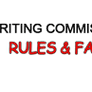 Writing Commission RULES | FAQ