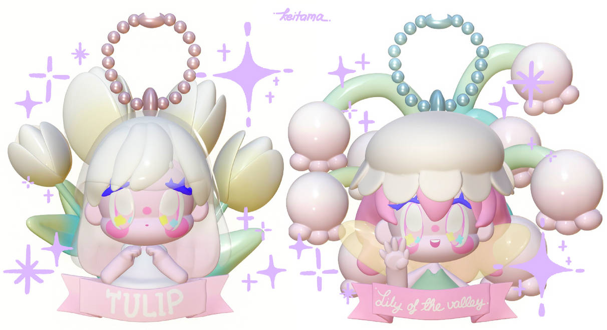 Keychain models by keitaamaa on DeviantArt