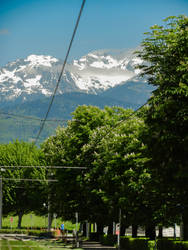 Mountain and rail