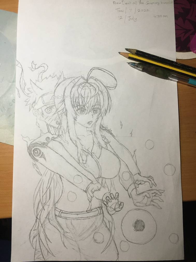 Naruto x Rias their combo 3 by WindShogun on DeviantArt