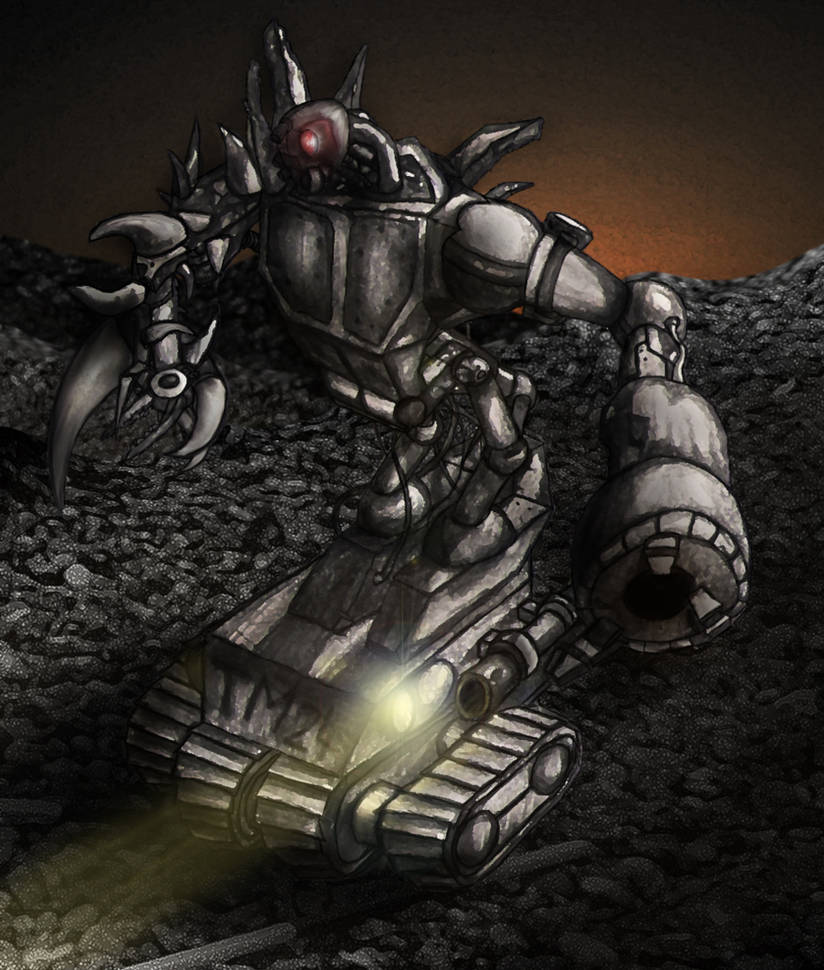 Scrap robot by xodarap on DeviantArt