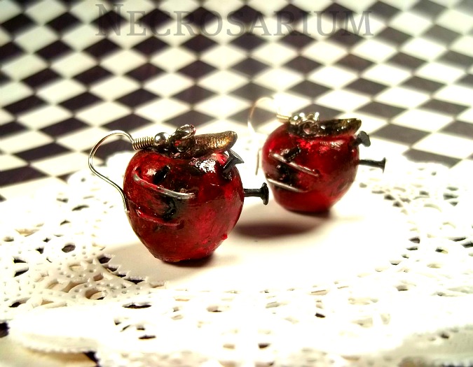 Poison Apple Earrings