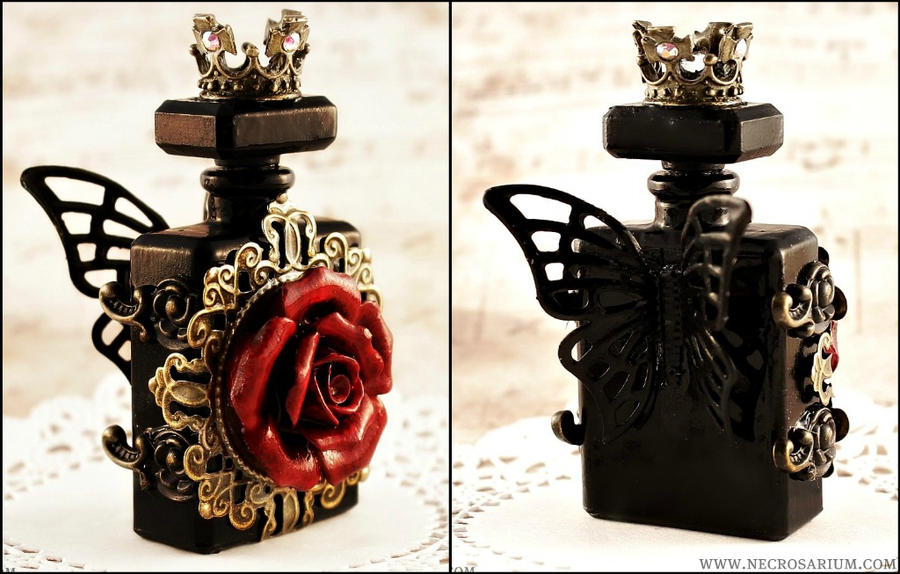 Gothic Rosarium Perfume Bottle 1 by Necrosarium