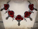 Vampire's Requiem Collar Necklace by Necrosarium