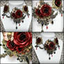 Versailles Rose Necklace 1 Multi View