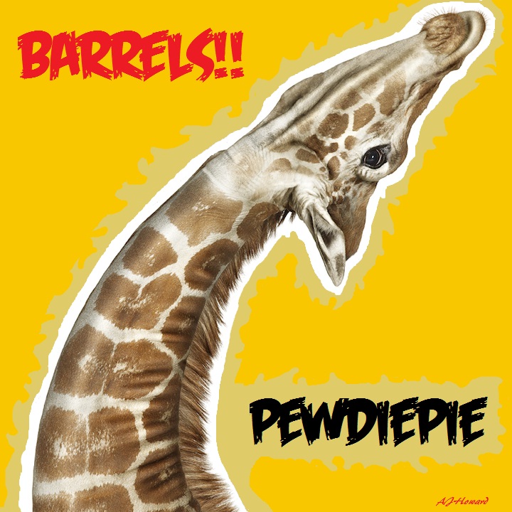 Pewdiepie Giraffe