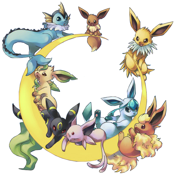 Regional Eevee and Eeveelution forms by Maximilian-Mori on DeviantArt