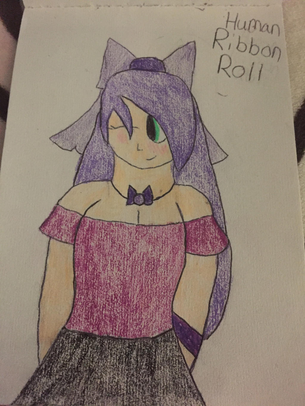 Human Ribbon Roll by sydpeep on DeviantArt