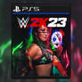 PS5 WWE2K23 ASUKA COVER FANART