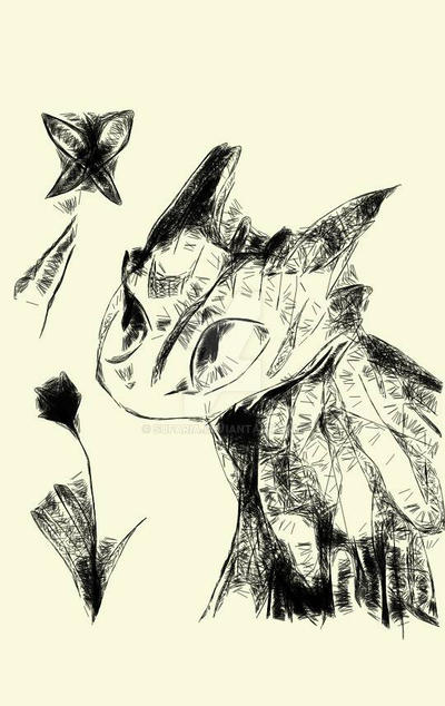 Toothless Sketch by Sufaria on DeviantArt