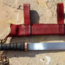 Seax and Leather Sheath