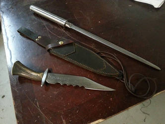 Rubys Knife and an Angel Blade from Supernatural