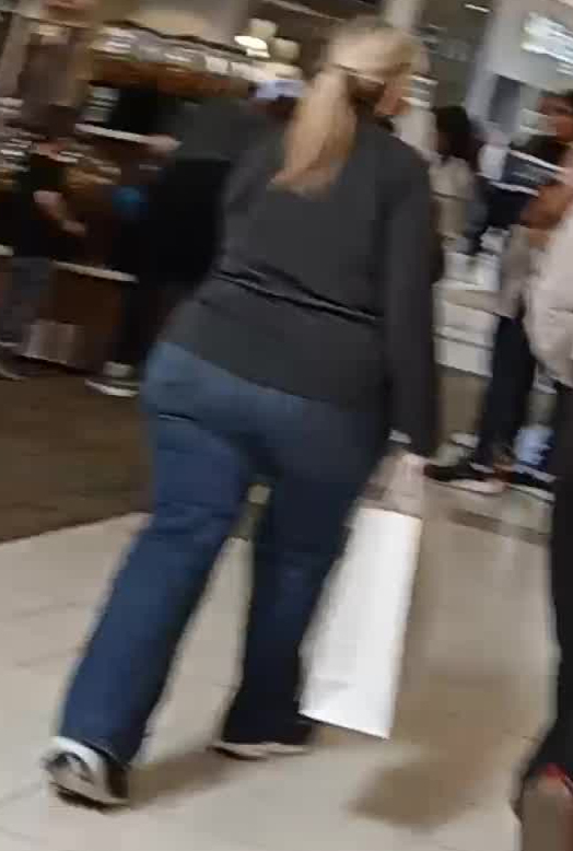 Blonde Mom with Big Rear End by BigButtWomen on DeviantArt