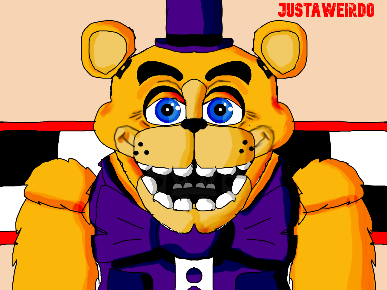 Fredbear Fan art by JustaWierdo22 on DeviantArt