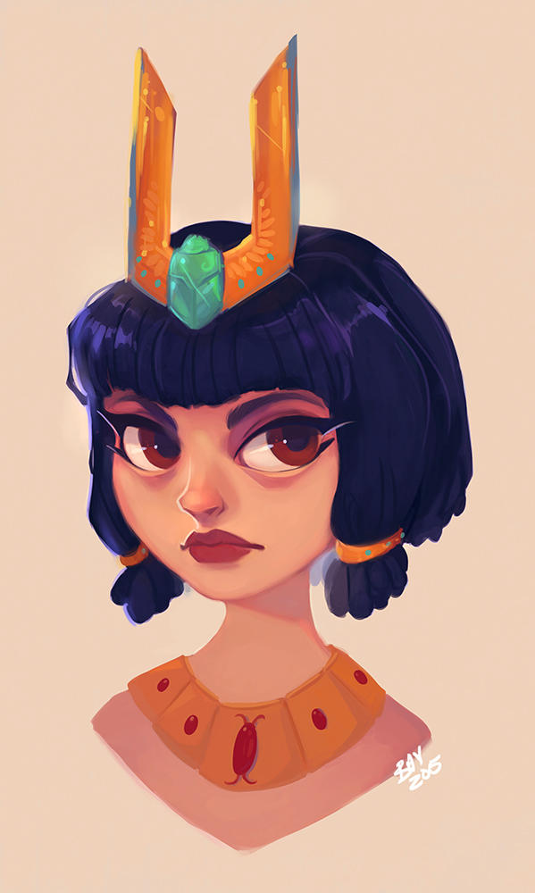 Neith Portrait by Baygel on DeviantArt