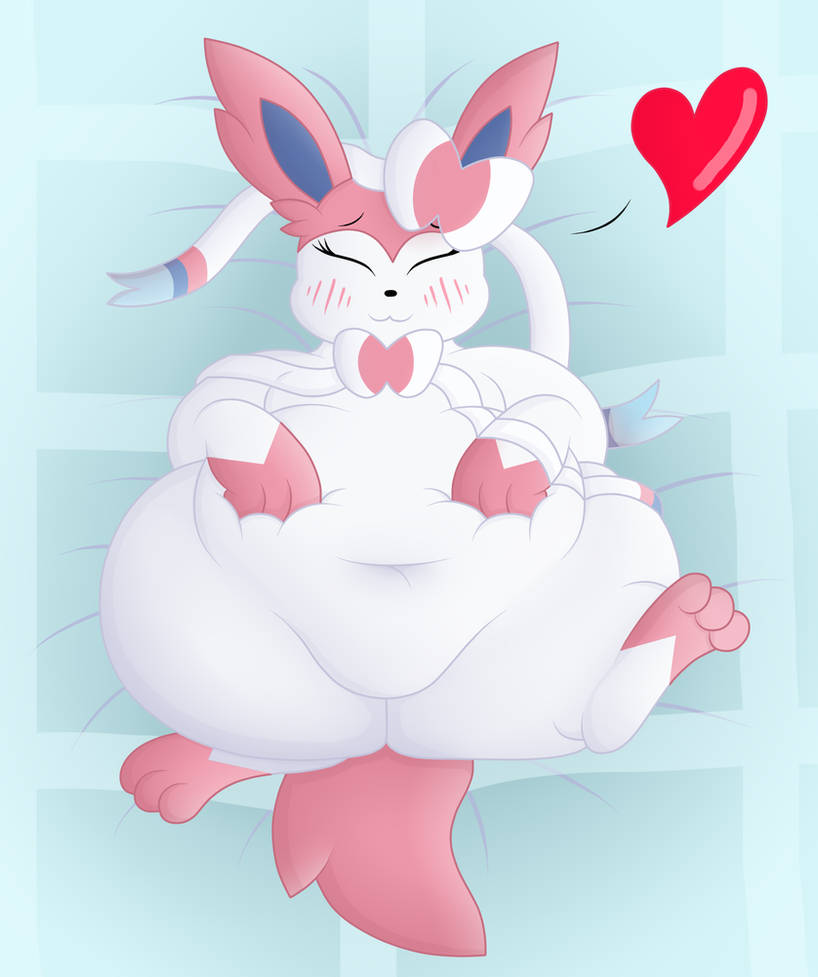 Chubby Sylveon by Dullpoint on DeviantArt.
