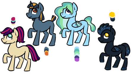 Pony adopts 3/4 open