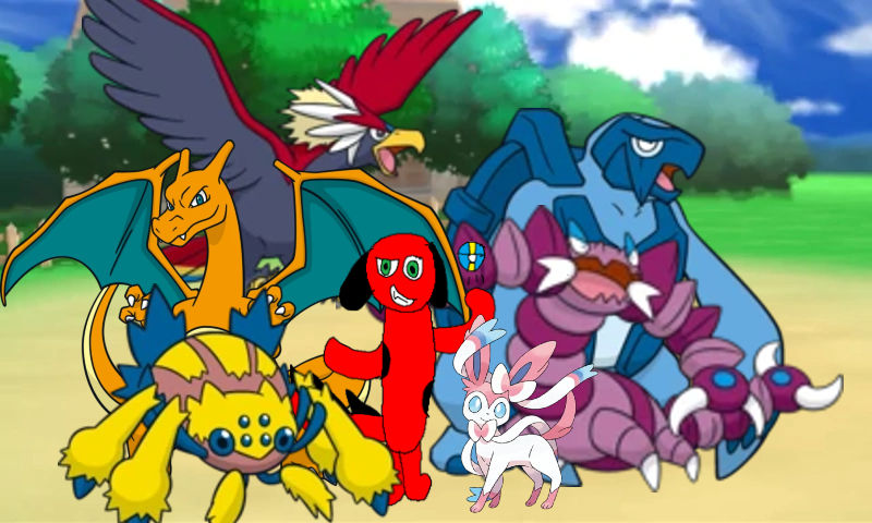 My Pokemon Team(newer Version) by blizzardlizzard345 on DeviantArt