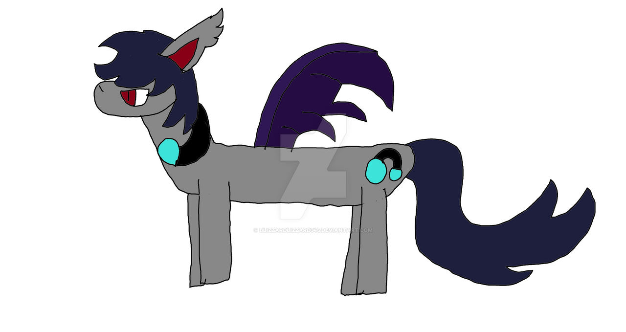 (mlp Oc) Dj Bloodmoon by blizzardlizzard345 on DeviantArt