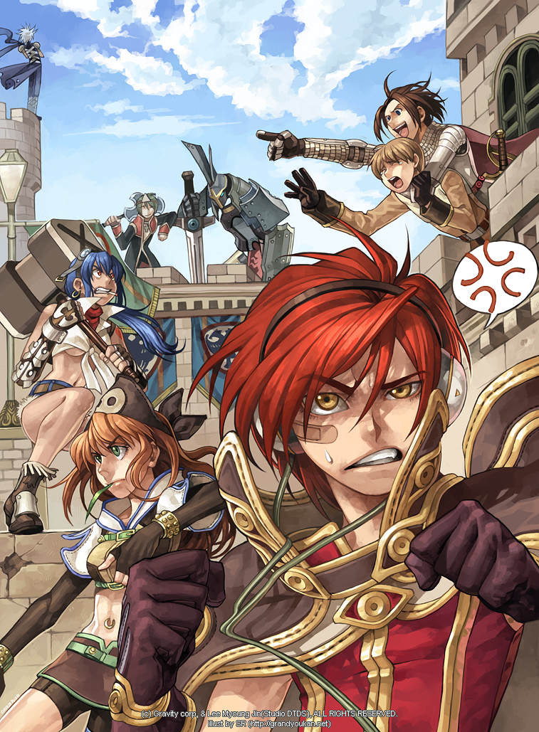 Ragnarok Online Guild war illustration by grandyoukan on DeviantArt