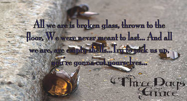 Broken glass TDG